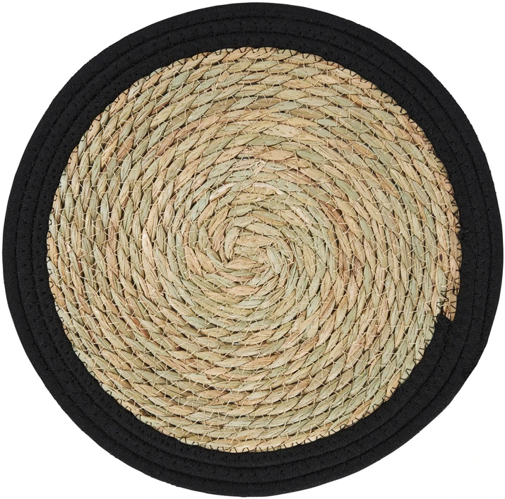 Boho Natural Stalo kilimėlis 35 cm Juodas AMBITION