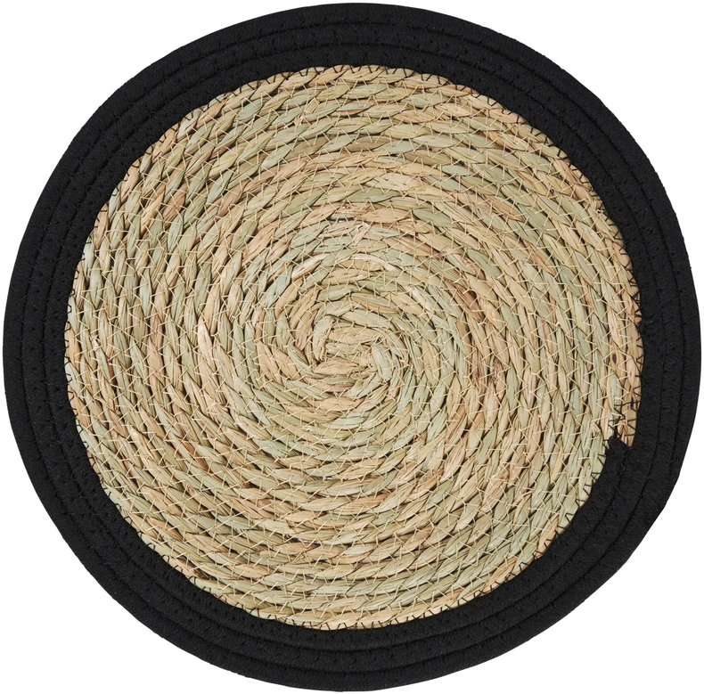 Boho Natural Stalo kilimėlis 40 cm Juodas AMBITION