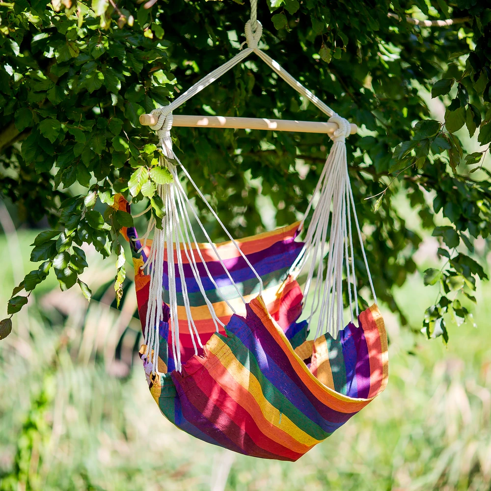 Hamakas-kėdė PATIO STRIPE 100 x 130 cm