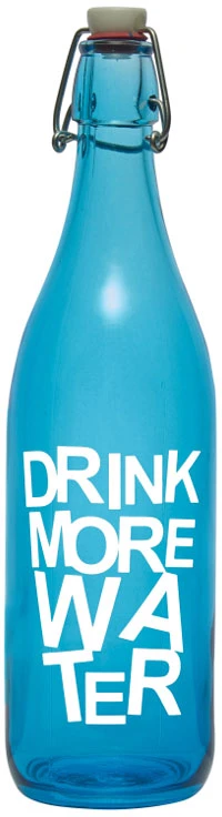 Buteliukas Drink More Vanduo 1 l mėlyna PASABAHCE