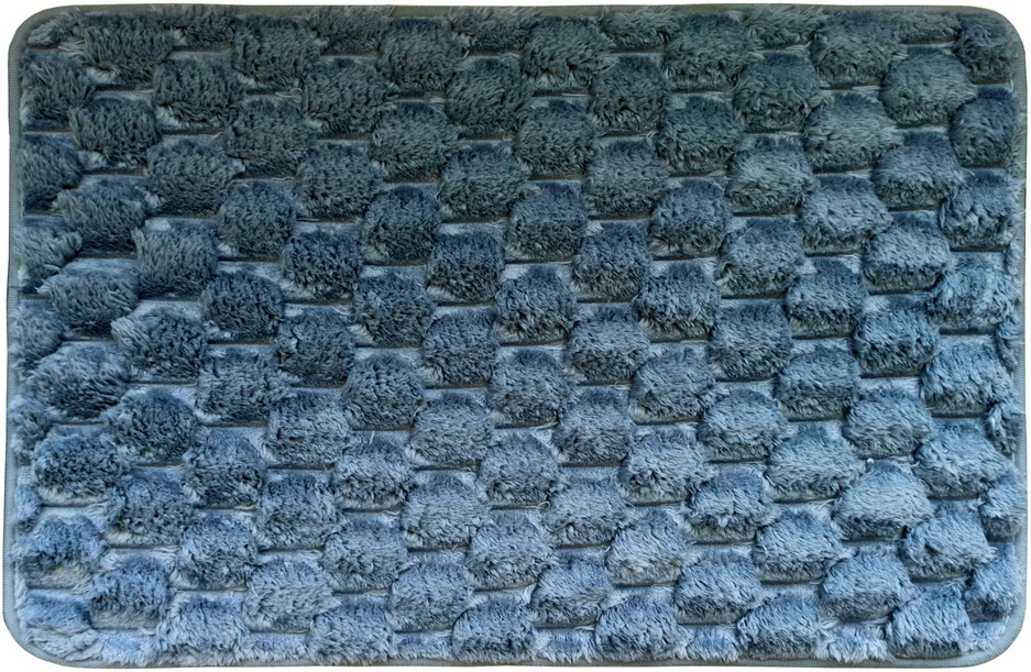 Camilla dygsniuotas kilimas 50 x 80 cm grafitas JOTTA