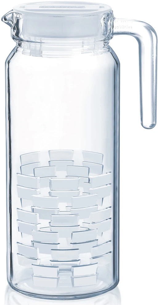 Cheo 1,3 l LUMINARC ąsotis su dangteliu