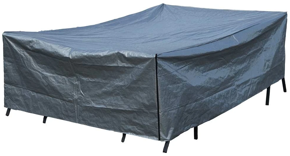 Dėklas na komplet mebli 330 x 200 x 88 cm pilka PATIO