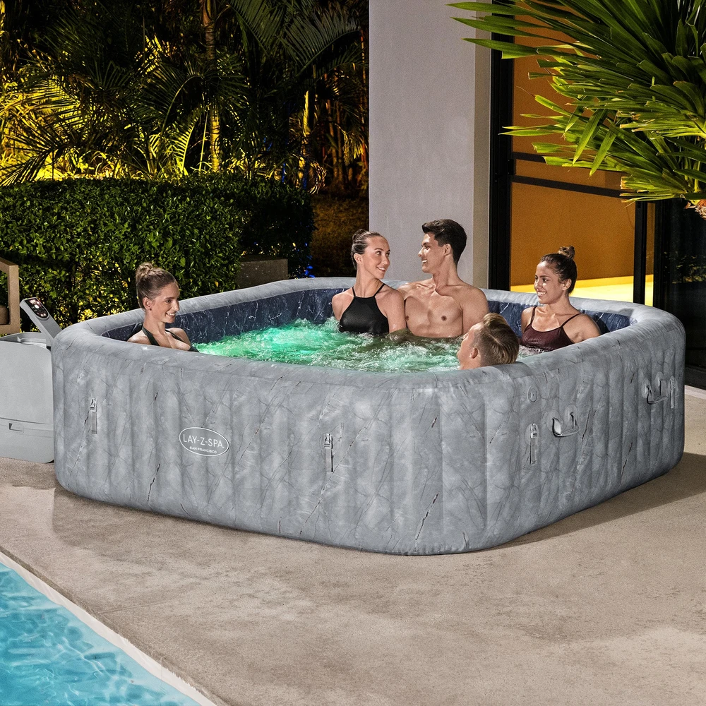 "Lay-Z-Spa San Francisco" SMART HydroJet PRO sūkurinė vonia BESTWAY