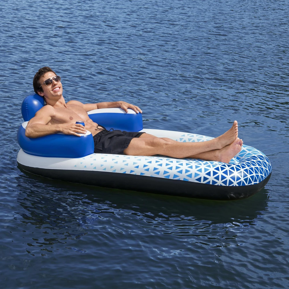 Bestway Hydro Force Pripučiamas plaustas, mėlynos spalvos, 183x97cm