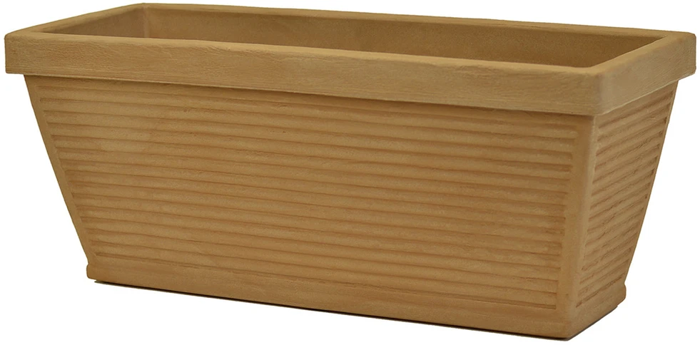 Stačiakampis sodo vazonas Fokus 80 x 30 x 32 cm raudonas PATIO