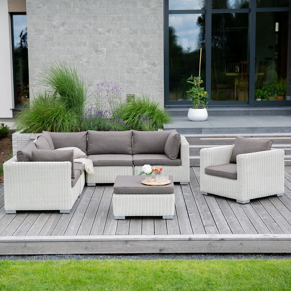 Lauko baldų komplektas Dorothee PATIO technorotango sodo baldų komplektas