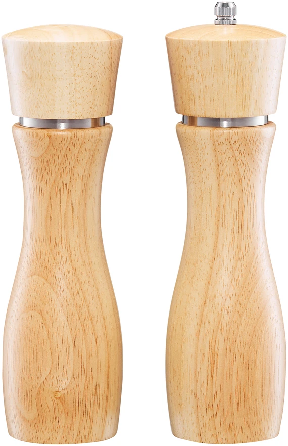 Druskos ir pipirų rinkinys Natural 20 cm AMBITION