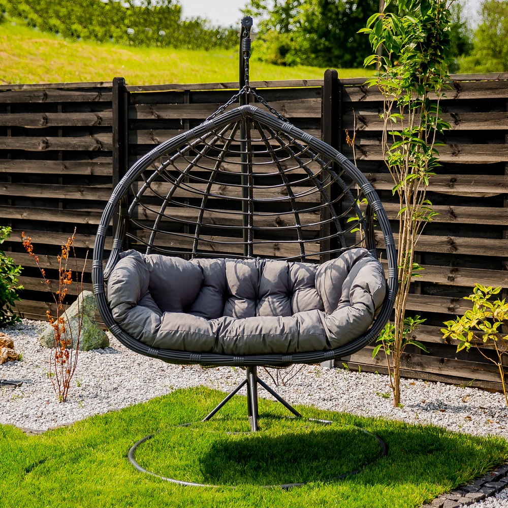 Dviejų vietų pakabinamų kėdžių pagalvėlė D052-16CW 105 x 175 cm PATIO