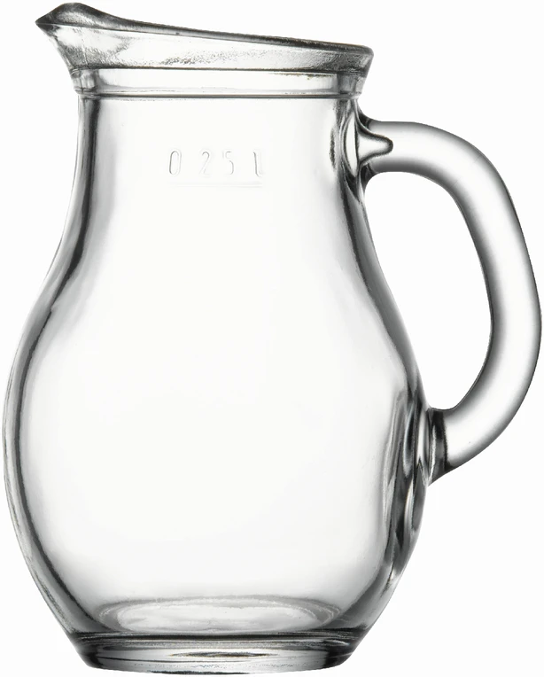 Orion Stiklinis Ąsotis 250 ml, su liejimo snapeliu