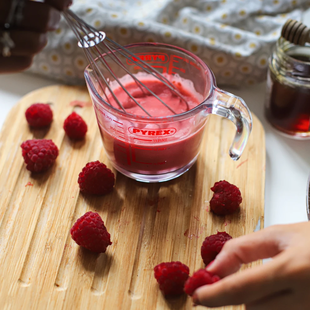 Ąsotis su matavimo puodeliu 0,25 l PYREX