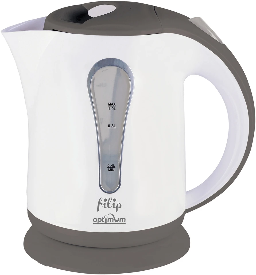 Elektrinis virdulys 1 l Filip CJ-1050 balta ir-pilka OPTIMUM