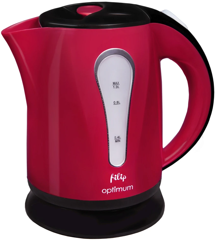 Elektrinis virdulys 1 l Filip CJ-1050 raudona OPTIMUM