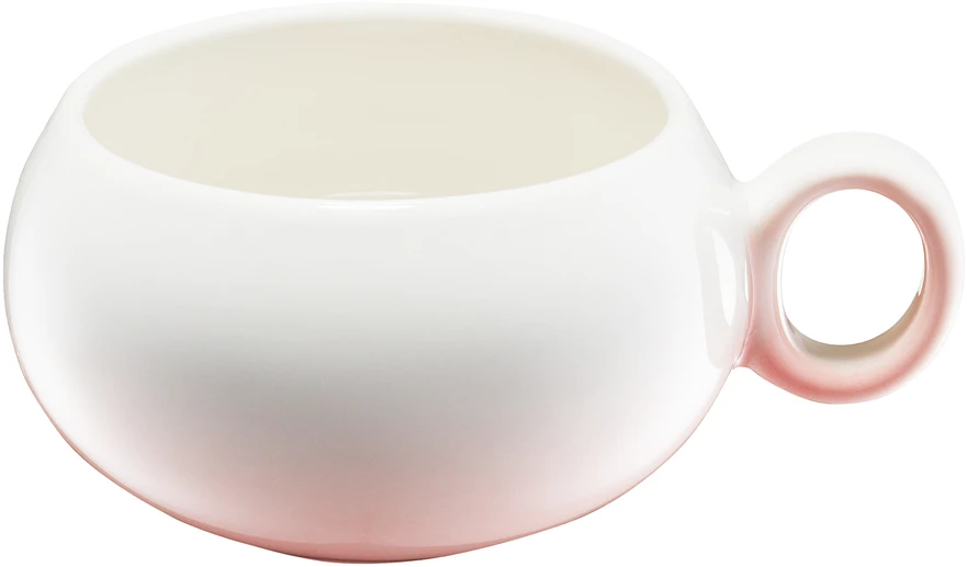 Filiżanka Bella 400 ml rožinė AMBITION