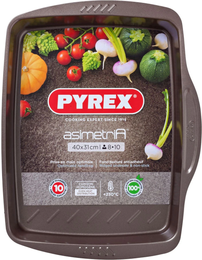 Forma / blacha Asimetria 40 x 31 cm PYREX