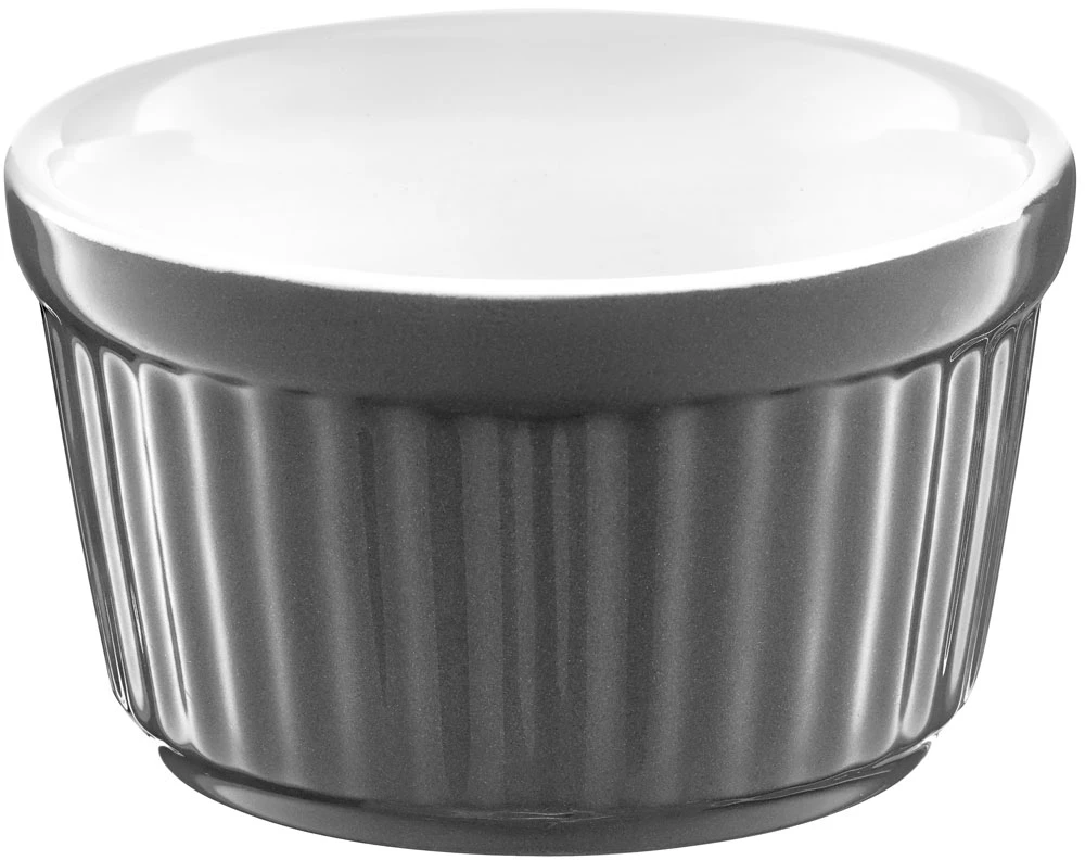 Forma keramikinė do zapiekania / ramekin Ginger 9 cm pilka AMBITION