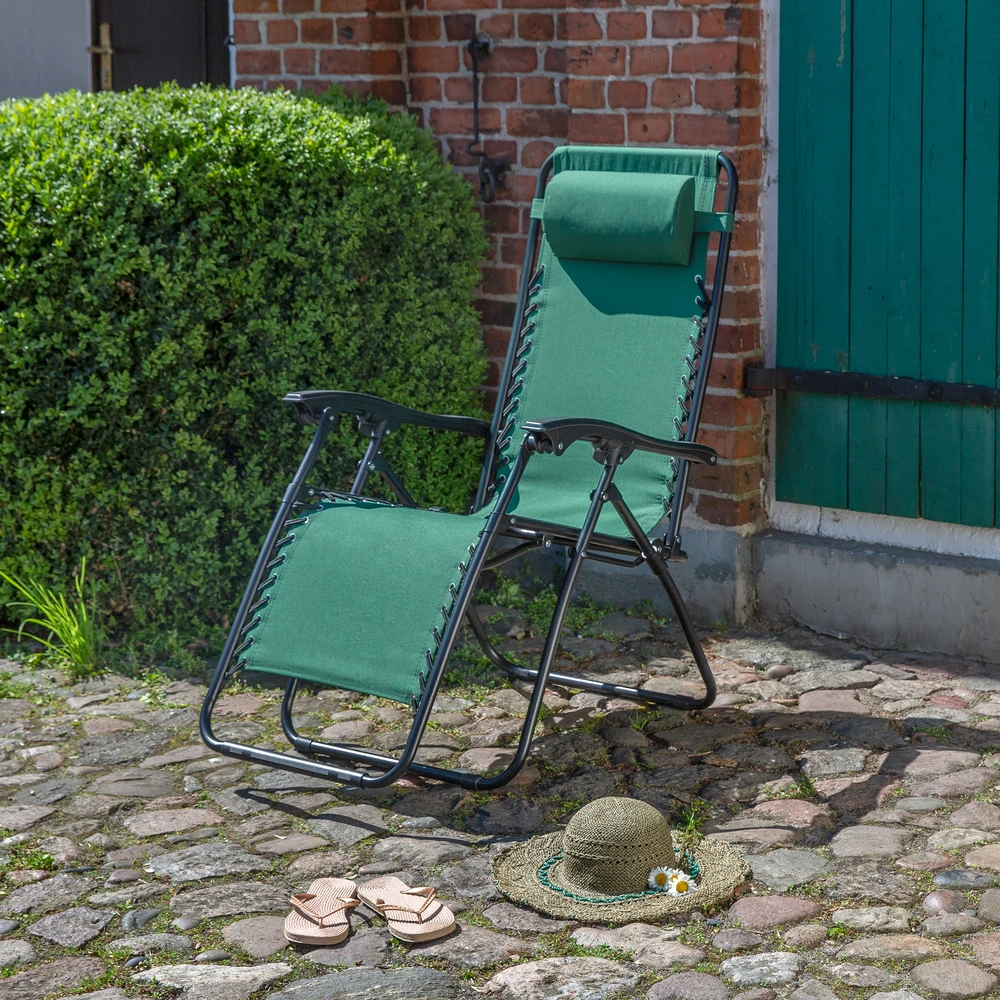 Fotel sodo rozkładany Relax žalia PATIO