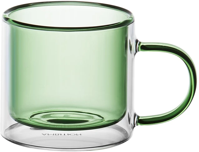 Fuzzy termo stiklas 250 ml žalias AMBITION