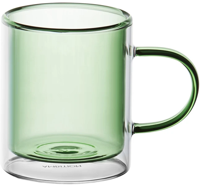 Fuzzy termo stiklas 350 ml žalias AMBITION