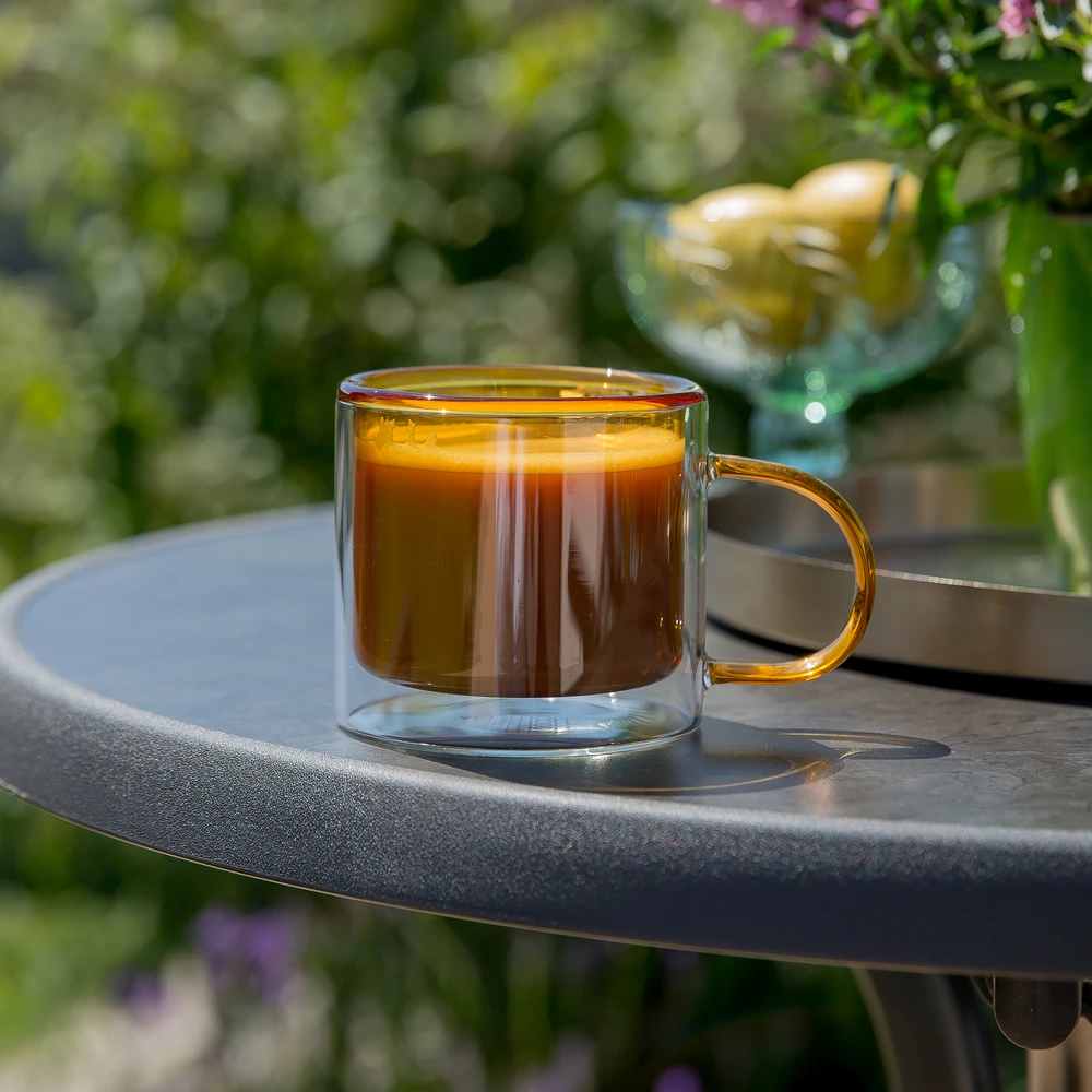 Fuzzy Thermal Glass 250 ml Amber AMBITION