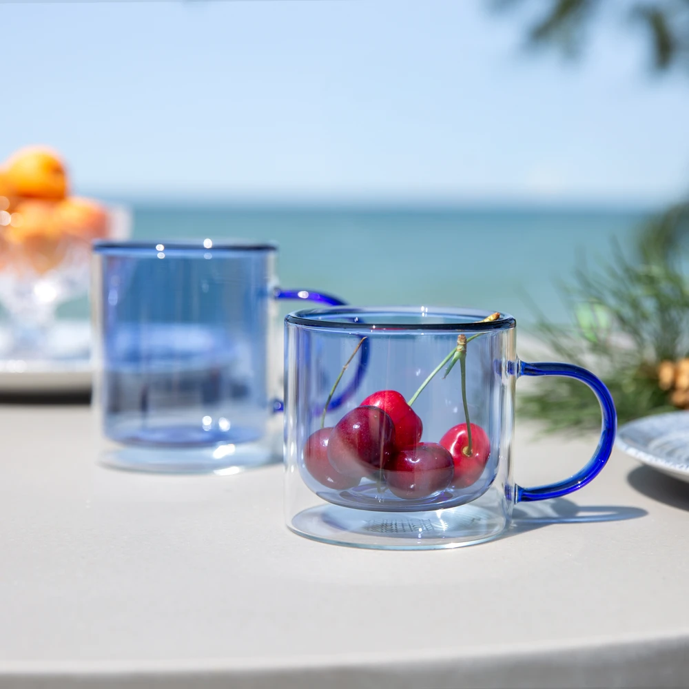 Fuzzy Thermal Glass 250 ml Mėlyna AMBITION