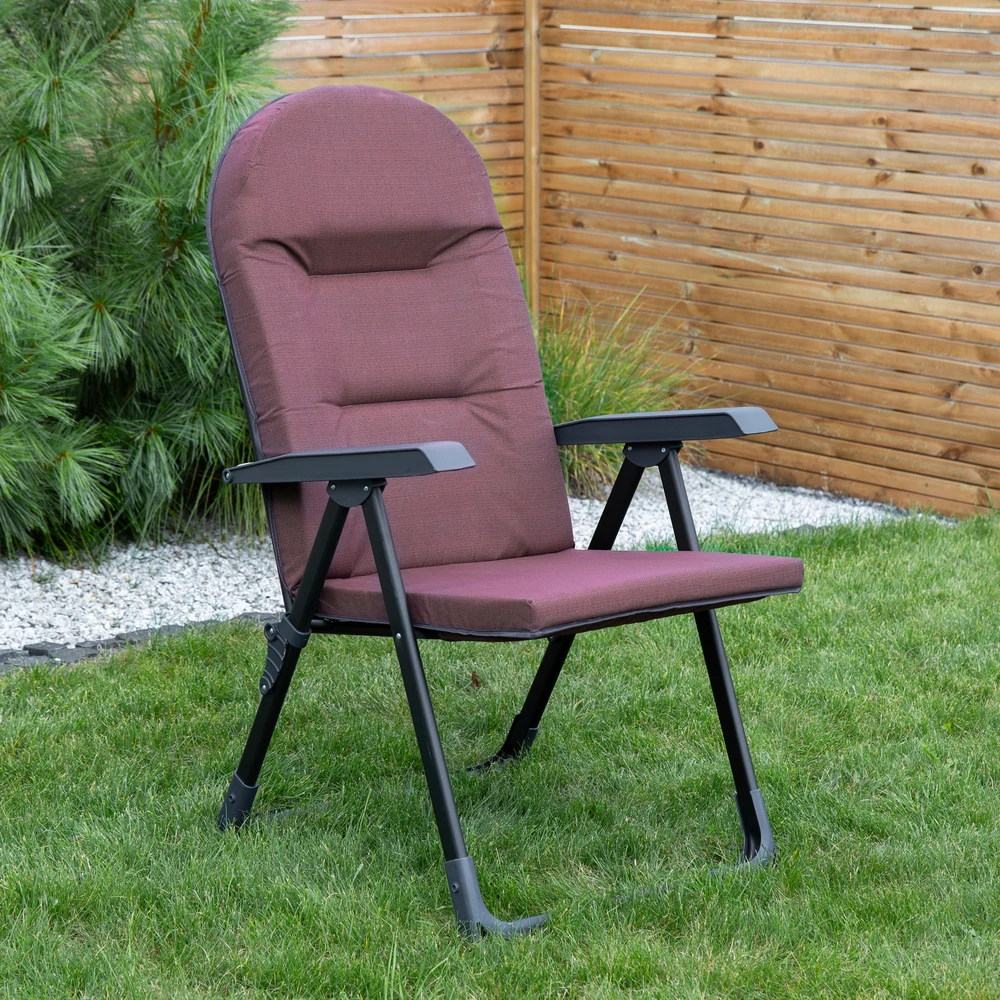 Galaxy Juodas Edition H047-04PB PATIO sulankstoma sodo kėdė
