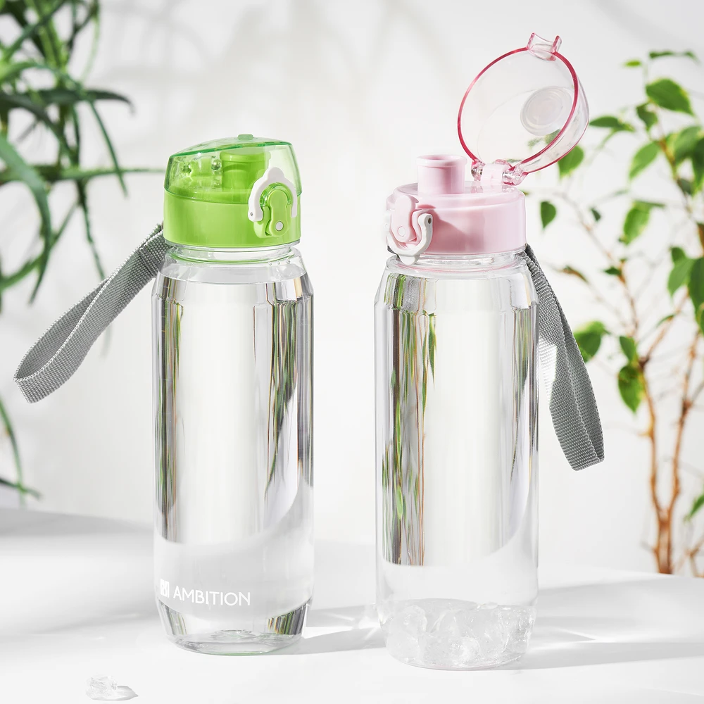 Gertuvė Sportinis vandens buteliukas 800 ml rožinis AMBITION