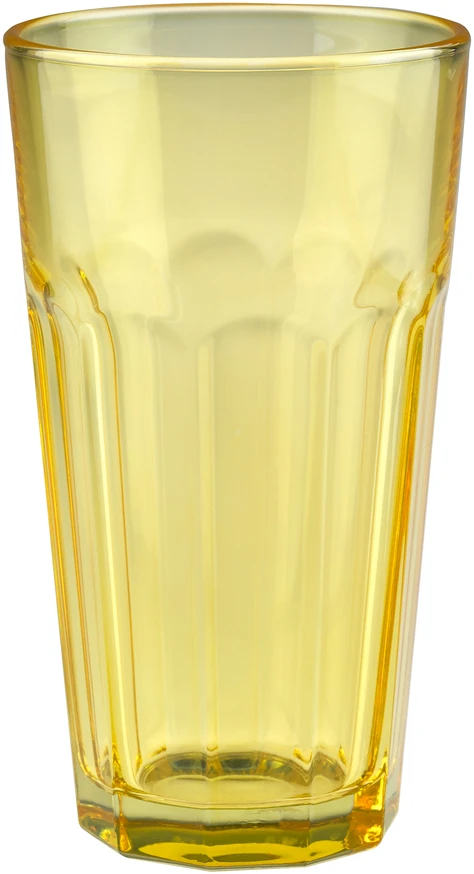 Granitinė stiklinė 330 ml geltona TREND GLASS