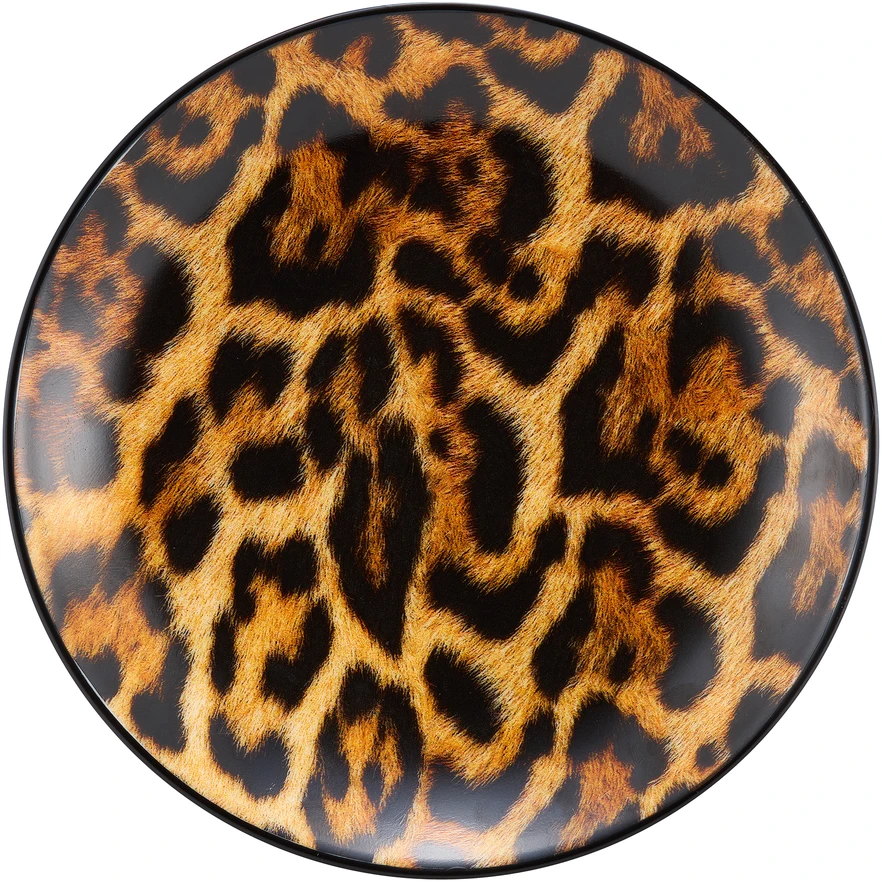Gyvūnų deserto lėkštė 14,5 cm leopardo formos AMBITION