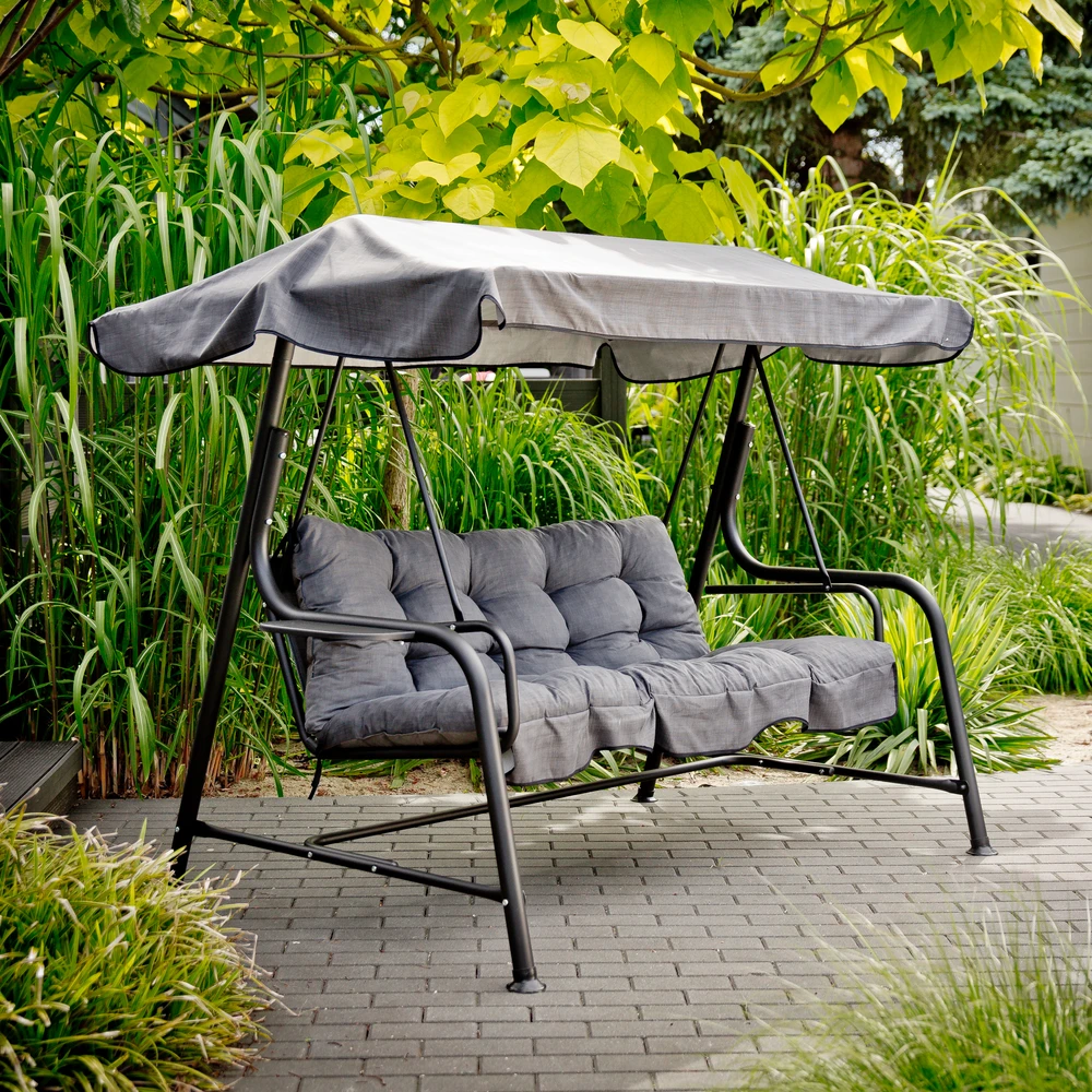 Hawaii Juodas Edition Garden Swing H024-07IB PATIO