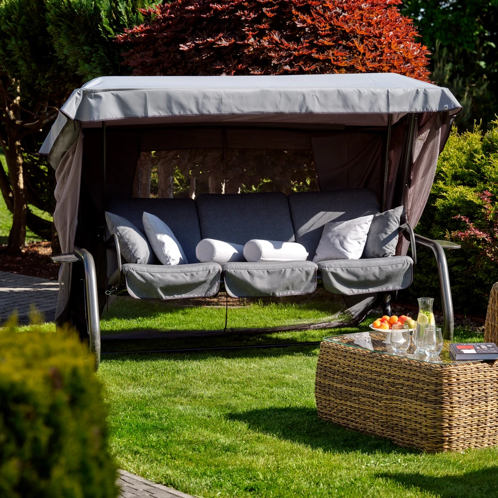 Sodo sūpynės su tinkleliu nuo uodų Venezia Lux D048-16FB PATIO