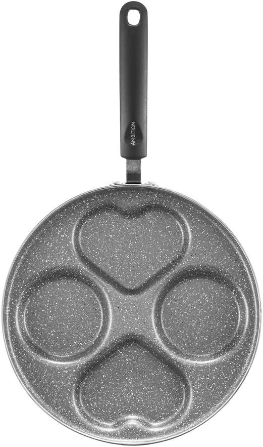 Keptuvė kiaušiniams su Qualum Basic Stone Edition Pedra danga 26 cm AMBITION