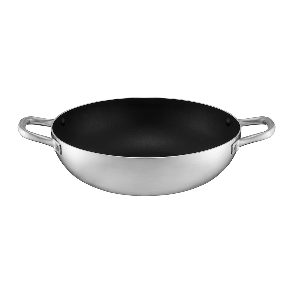 Keptuvė wok su dviem rankenomis Essential Dott 28 cm AMBITION