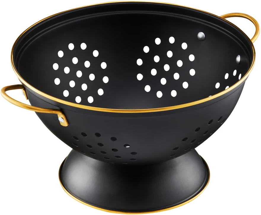 Vergionic Kiaurasamtis su rankenomis Royal 24 cm juoda AMBITION