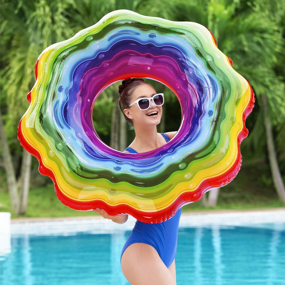 Bestway 36163 plūduriuojantis gaminys baseinui / paplūdimiui Multi spalvos Plaukimo žiedas Raštas PVC