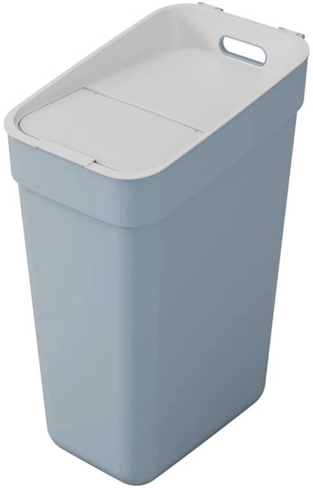 Šiukšlių dėžė CURVER READY, šv.mėlynos sp., 36,7 x 24,6 x 55,1 cm, 30 l