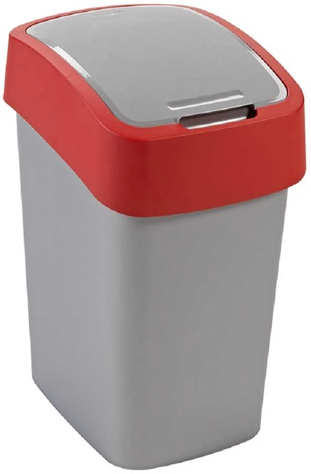 CURVER KOSZ NA ŚMIECI FLIP BIN 50L Raudonas