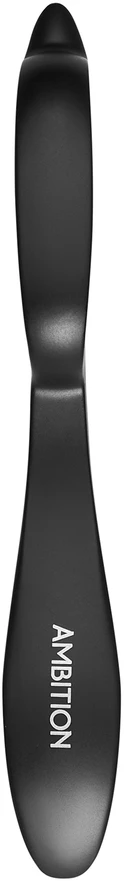 Kryžminis skustukas 17 cm Šilkinės juodos spalvos AMBITION