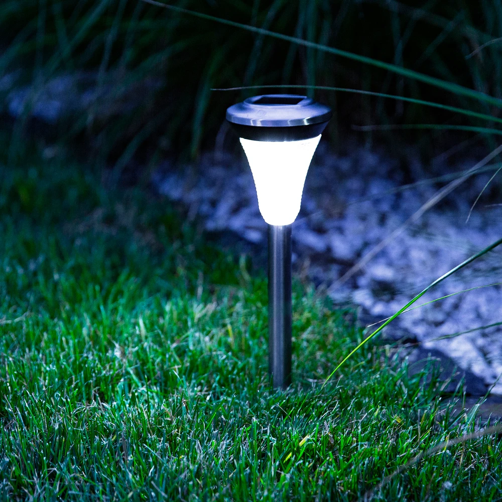 Lampa solarna wbijana 7cm plieninė PATIO