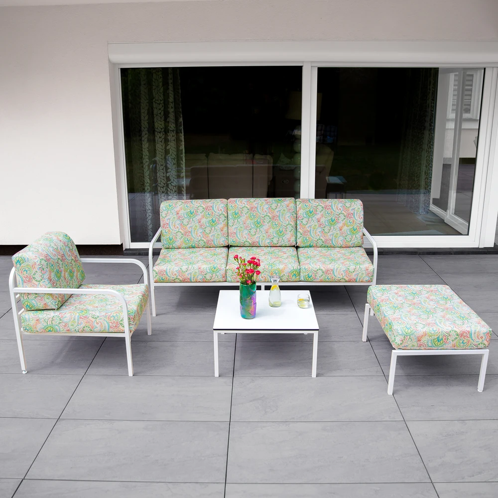 Lauko baldų komplektas Agat D023-07EB / G039-11LB PATIO sodo baldų komplektas
