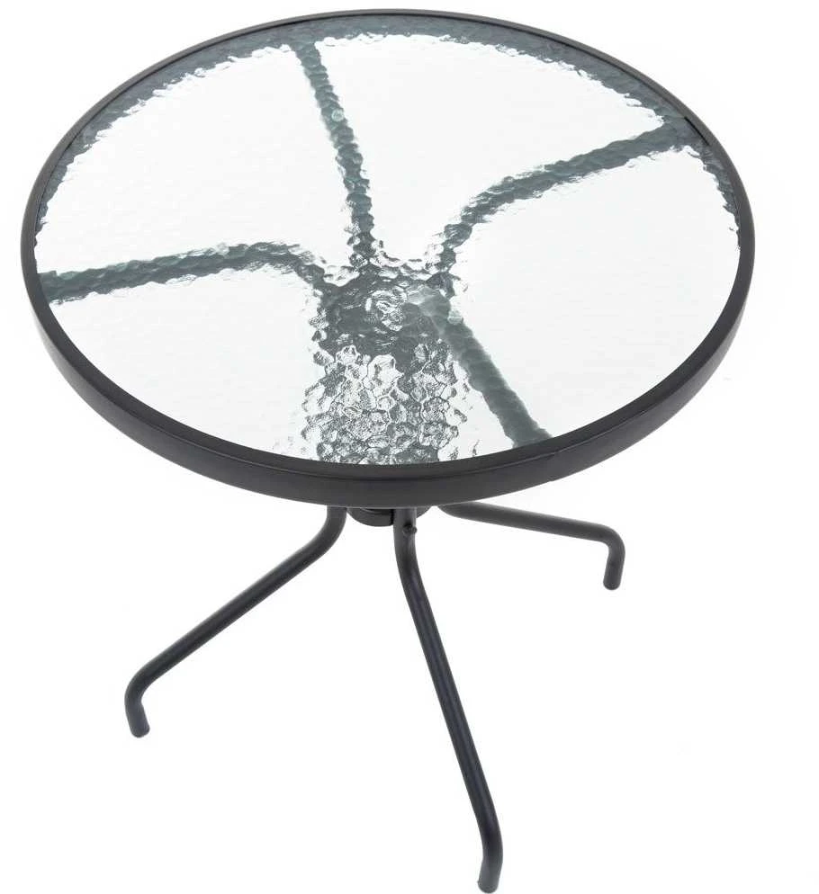 Patio Stiklinis sodo staliukas „Bistro“, 60 cm