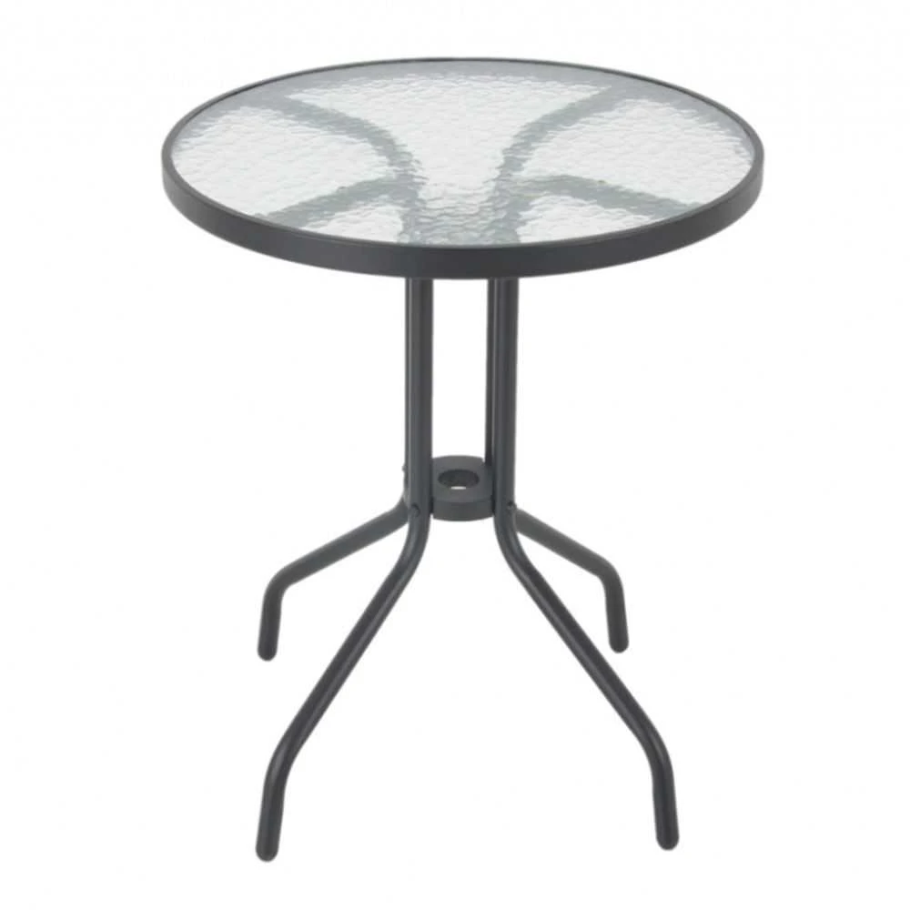 Patio Stiklinis sodo staliukas „Bistro“, 60 cm