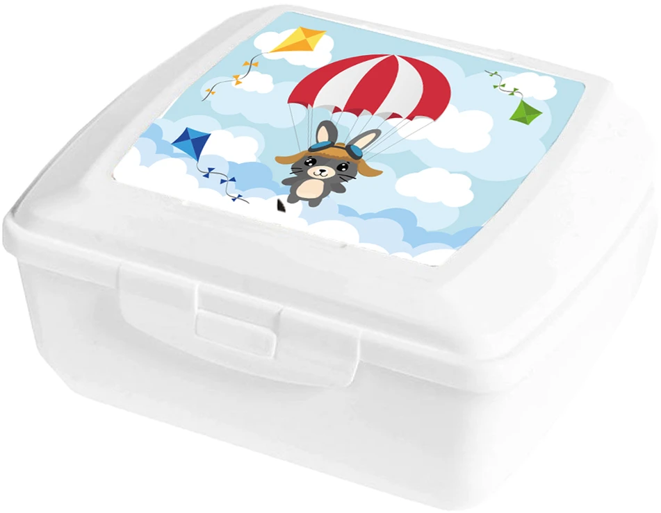 Lunchbox Betty and Bunny 850 ml parašiutas AMBITION JUNIOR