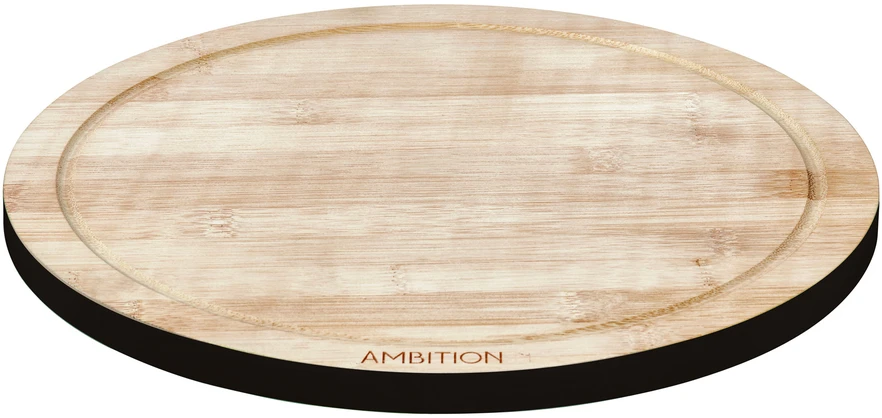 Magnat bambukinė pjaustymo lenta 28 cm apvali AMBITION