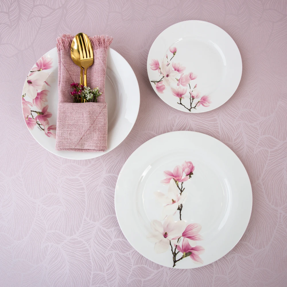 Magnolia 18 dalių vakarienės rinkinys 6 asmenims AMBITION