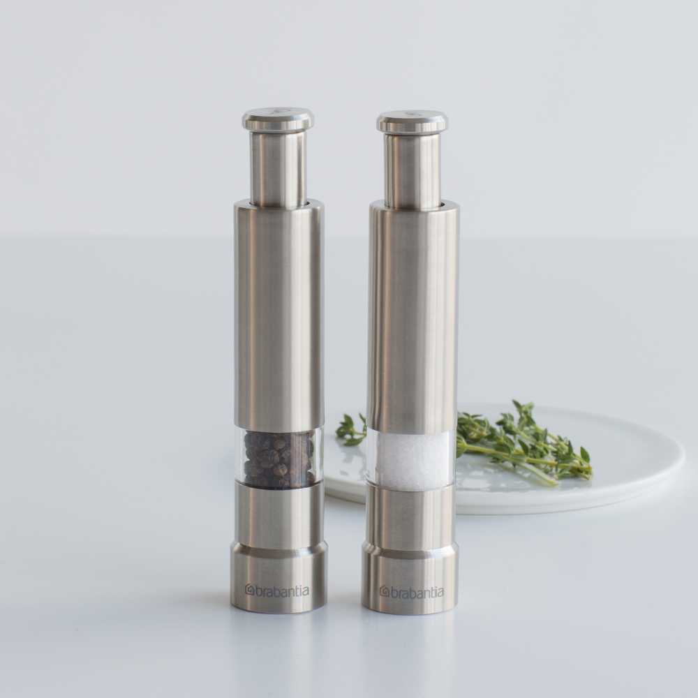 Brabantia Rinkinys: druskinė ir pipirinė