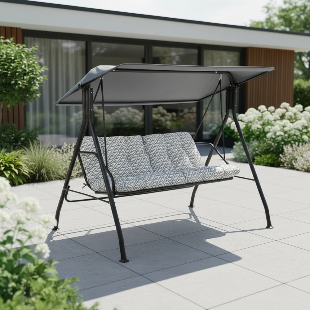 Marbella Juodas Edition Garden Swing H039-06PB PATIO