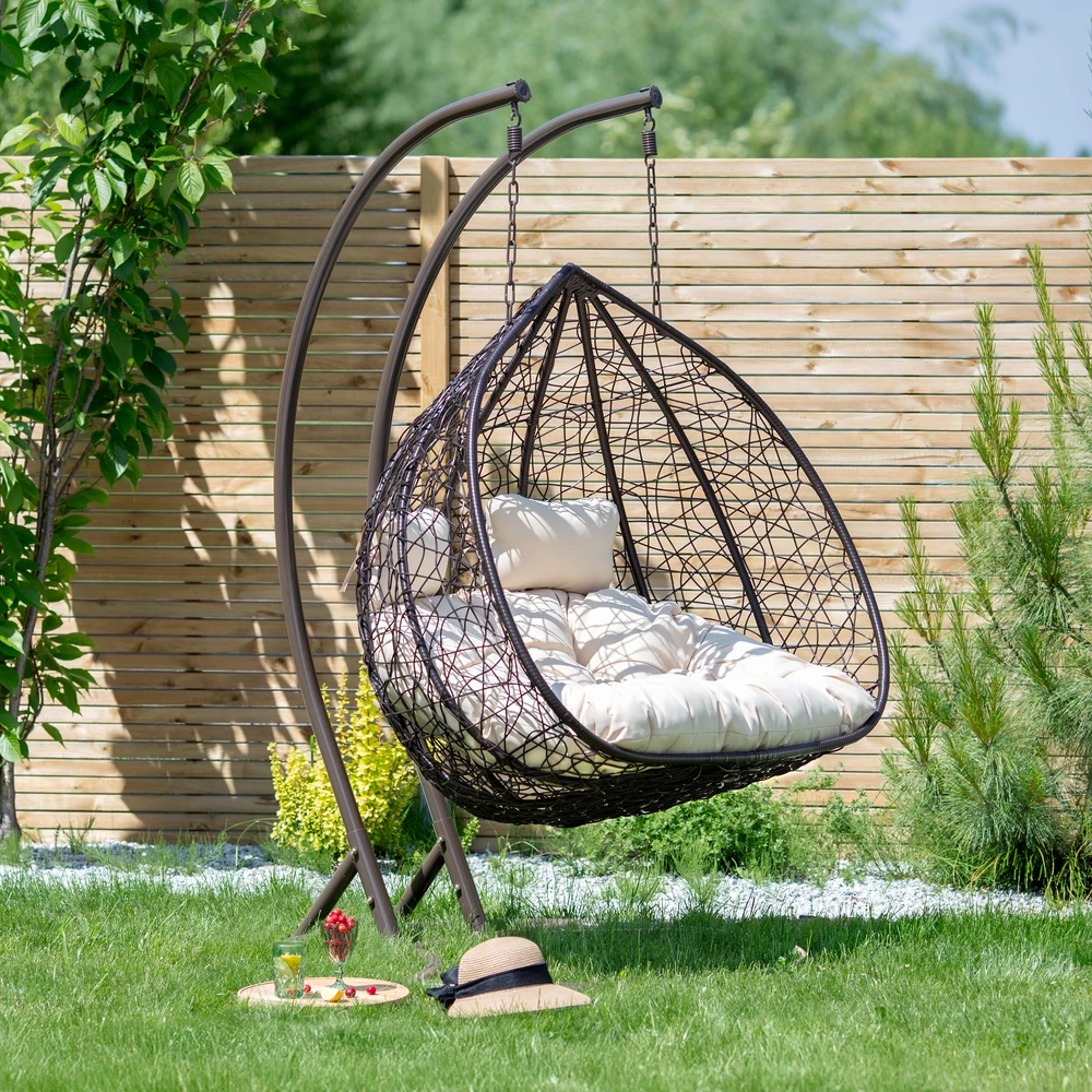 Marcel wenge PATIO kokono pakabinama kėdė