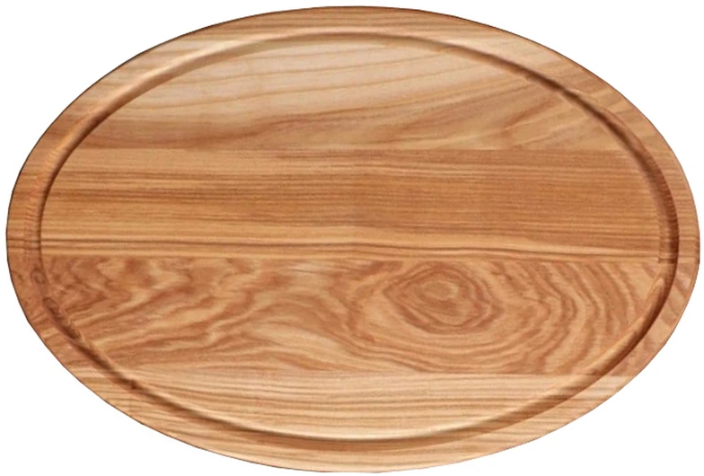 Medinė pjaustymo lenta ovali Woody 32 x 18 cm DOMOTTI