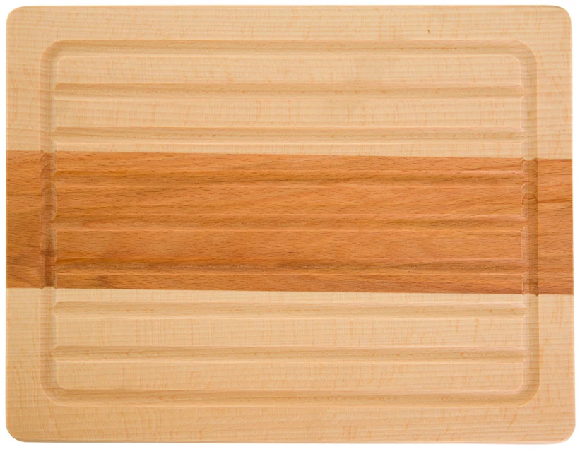 Medinė stačiakampė pjaustymo lenta Woody 30 x 23 cm DOMOTTI